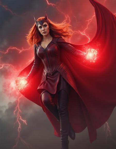 Elizabeth Olsen \ Scarlet Witch (FLux)