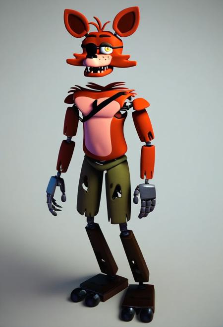 Foxy The Pirate Fox (Fnaf/Five Night's At Freddy's)