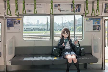 JR East E235 series / train interior