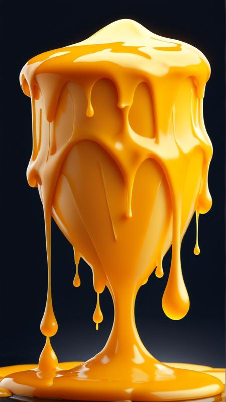 Melted Cheese On Top Style SDXL - Color Customizable Gooey Liquids版本v1.0 (ID: 389022)