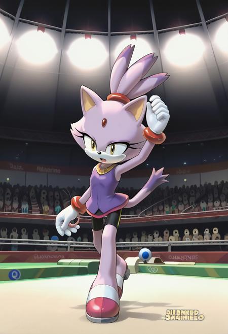 Blaze the cat