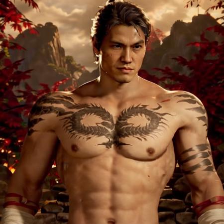 MK1 Shirtless Raiden