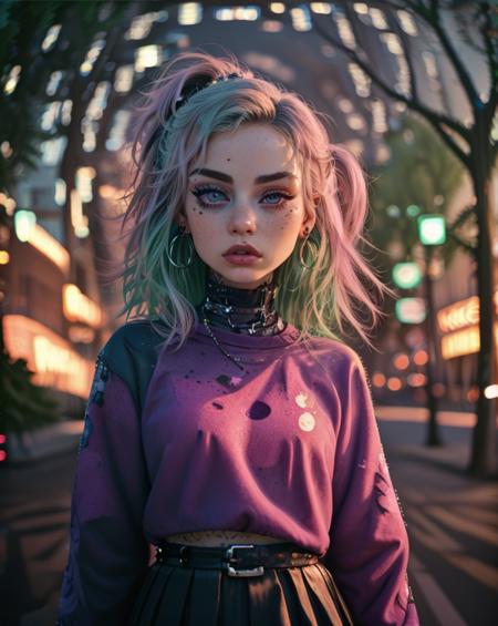 Wild Street Art Portrait