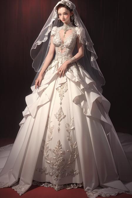 wedding dress set