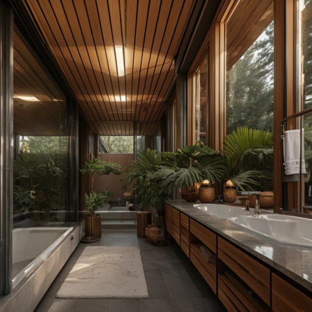 AIDVN_Interior_Mid-Century Modern style (Multi-room)
