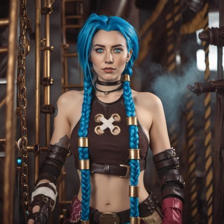 Jinx - Arcane - League of Legends - Flux1.D & Realistic SDXL