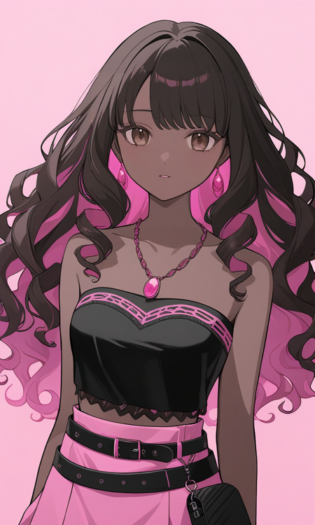 Black & Pink