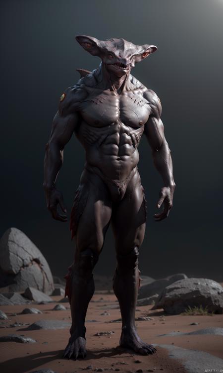 Hammerhead Alien (Concept)