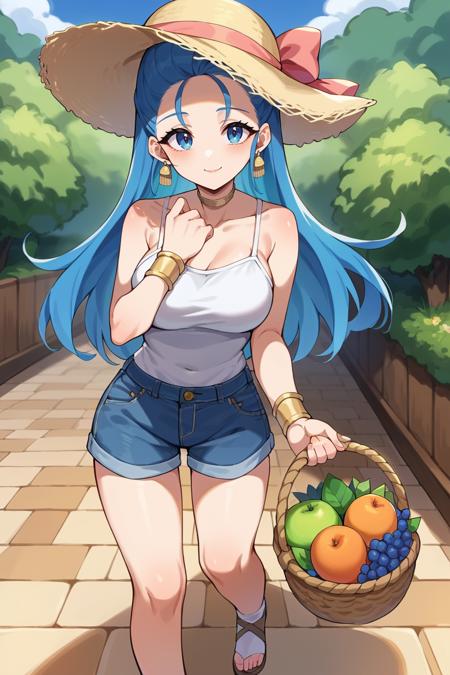 Nera Briscoletti/Flora/フローラ ルドマン (Dragon Quest V: Hand of the Heavenly Bride) SDXL LoRA [Pony Diffusion]