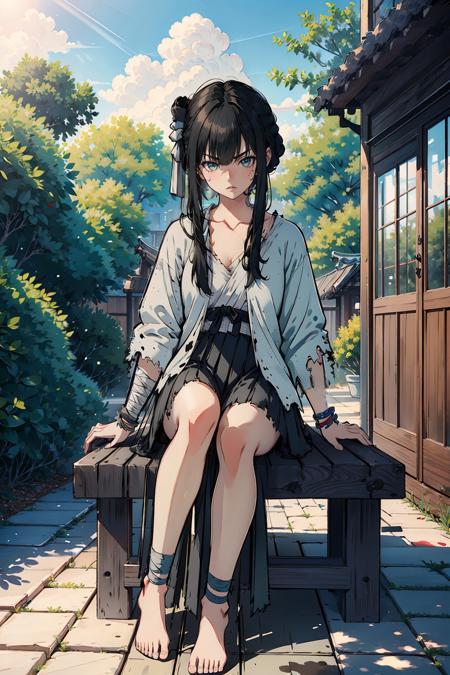 [饿殍：明末千里行] 满穗 (SDXL & SD1.5)