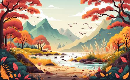 Landscape illustration