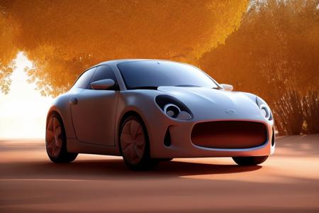 3D car