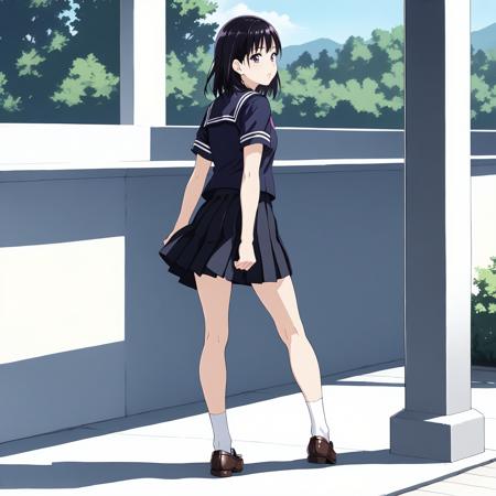Akiho Taniguchi (Nudist Beach ni Shuugakuryokou de!!) XL pony LORA
