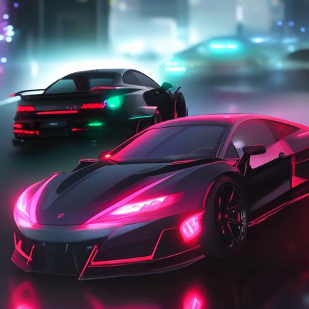 Flonix's Fast but Furios - A Universal Neon Cyber Model of SICK cars and Styles - Model 2.X Embedding