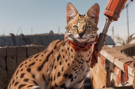 The serval (Leptailurus serval) LoRA