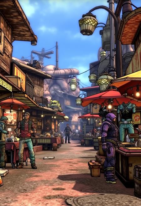 Tales Borderlands Style - (FLUX)