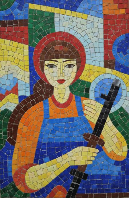 Soviet Era Mosaic Style (CCCP) by ChronoKnight - [FLUX]