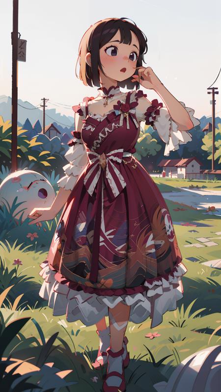 【西洲梦鲤】Dress No.16 Red Dress