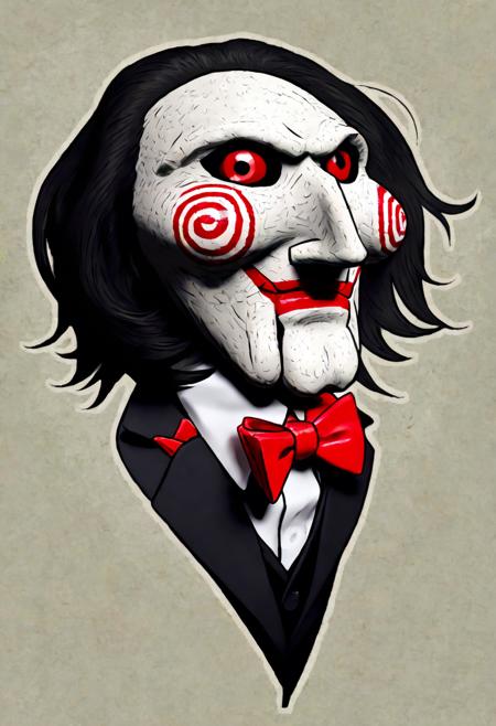 Billy the Puppet from Saw [AutismMix Lora]
