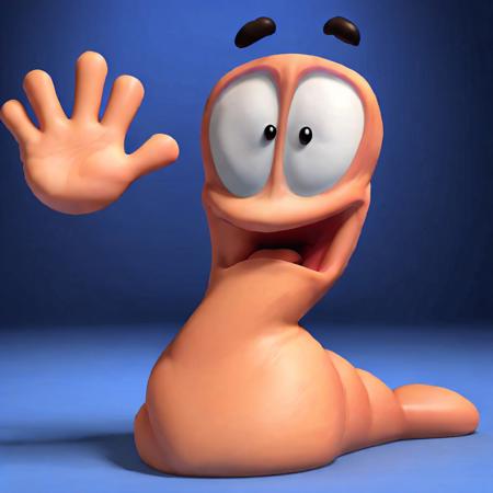 Worms Team17 render mix [SDXL]