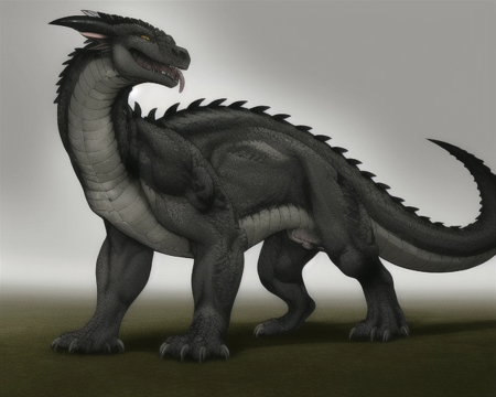 Feral Dragon LoRA ? (Obsolete, read description!)