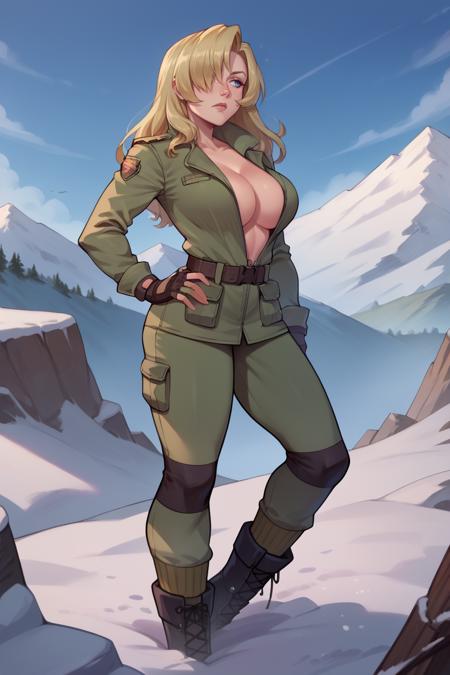 Sniper Wolf/スナイパー・ウルフ (Metal Gear Solid) SDXL LoRA [Pony Diffusion]