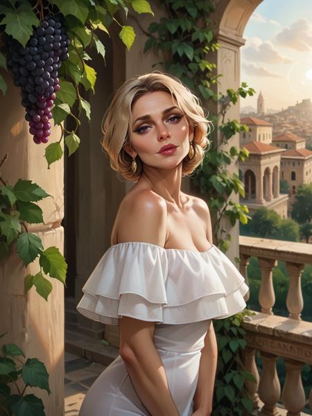 Evening Flounce Dress | Clothing LoRA
