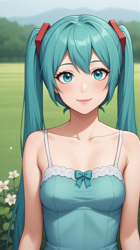 Everlasting Summer Miku by GraffMetal (non-commercial use only)