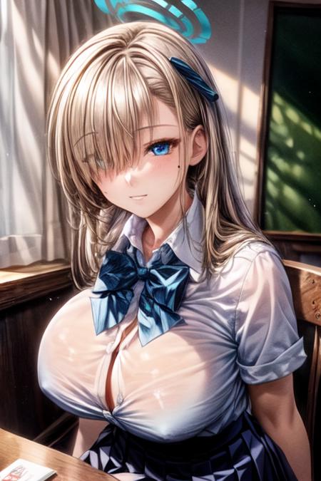 一之瀬アスナ Asuna Ichinose (Blue Archive)版本ver.school uniform (ID: 355892)