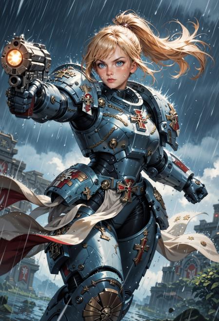 The Space Marines Warhammer 40K | Flux + Pony