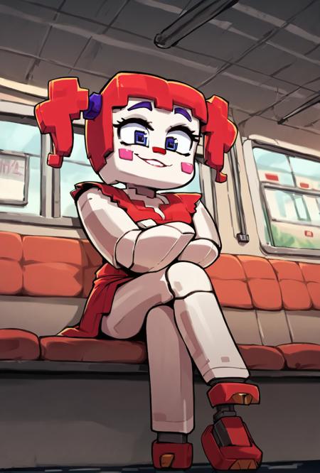 Circus Baby ZAMination Fazbear and Friends Minecraft /  FNAF / Five Nights at Freddy's  Pony+1.5