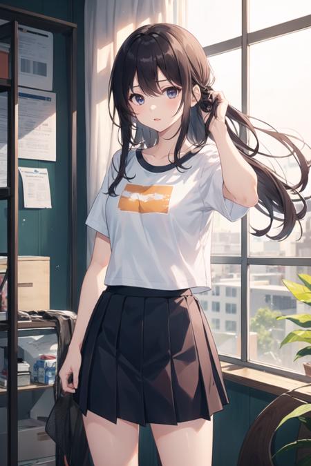 [OpenPose] Adjusting hair/Hand in own hair