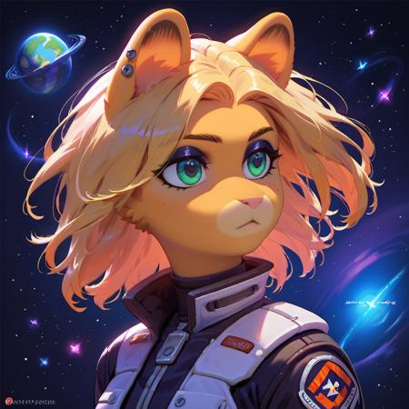 Space Pilot Woman Single Image Dataset LoRA