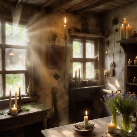 Polyhedron: Lighting SDXL: GOD RAYS