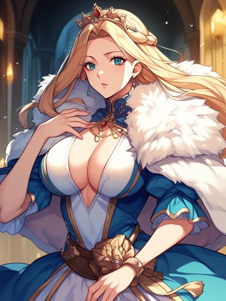 Fantasy/Isekai anime noble woman dress版本v1.0 (ID: 427809)