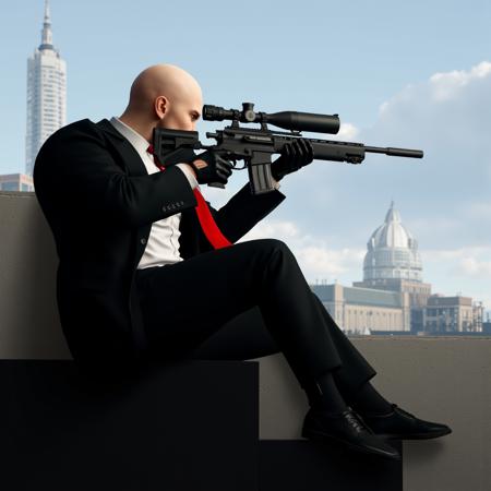 Hitman (Agent 47) style XL + F1D