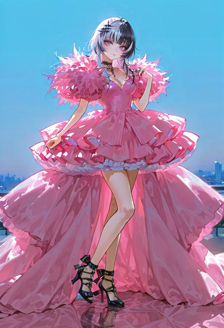 Pink Tulle Dress