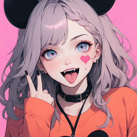 Tongue Out/Ahegao??