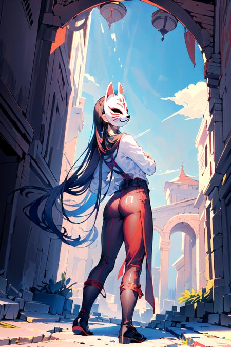 Kitsune Mask LoRA