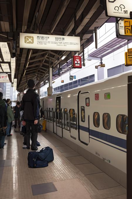 東京駅　東海道・山陽新幹線ホーム