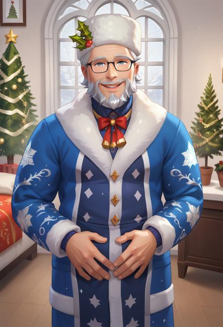 Father Winter Outfit(The Sims 4)版本V.1 (ID: 1169252)