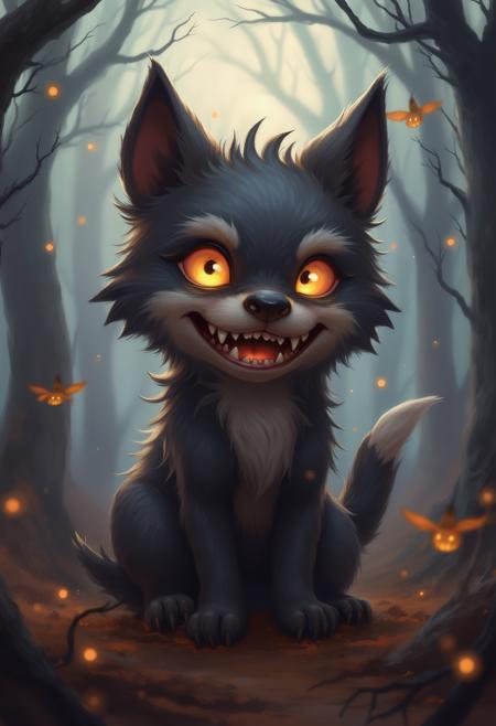 Halloween Landscape Style - Flux.1