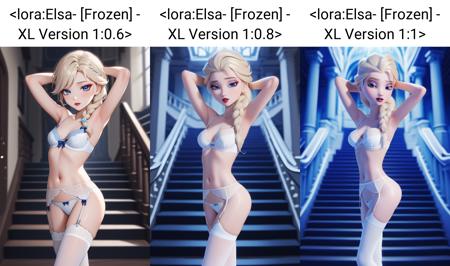 Elsa - [Frozen] - SD15/SDXL/Pony_SDXL - [Commission] - Illustrious Update
