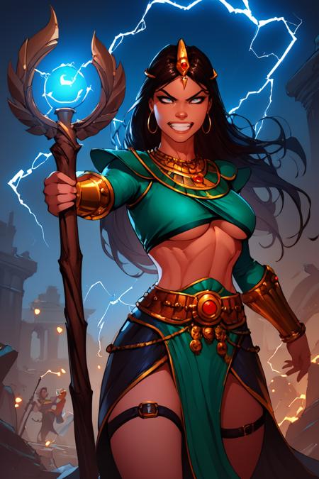 Sorceress from Diablo 2
