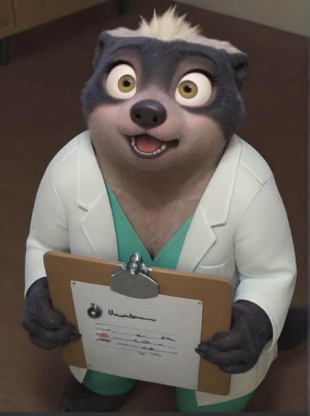 Dr. Madge (Zootopia) for SD 1.5 and Pony版本Pony v1.0 (ID: 684902)