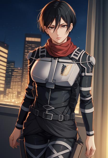 Mikasa Akermann (Pre- and Post-Timeskip) (Attack on Titan)版本Post-Timeskip (ID: 812476)