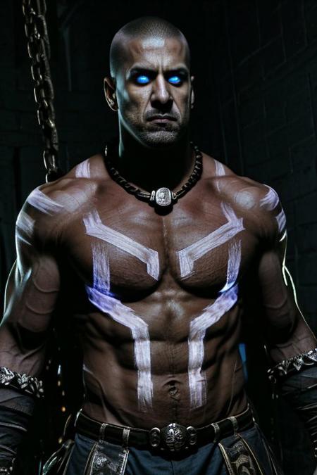 Kotal Kahn MK11 Bald Version