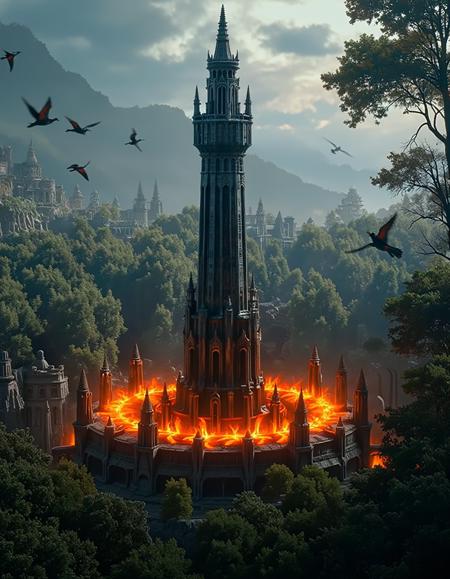 Middle-Earth Landscapes (FLUX)