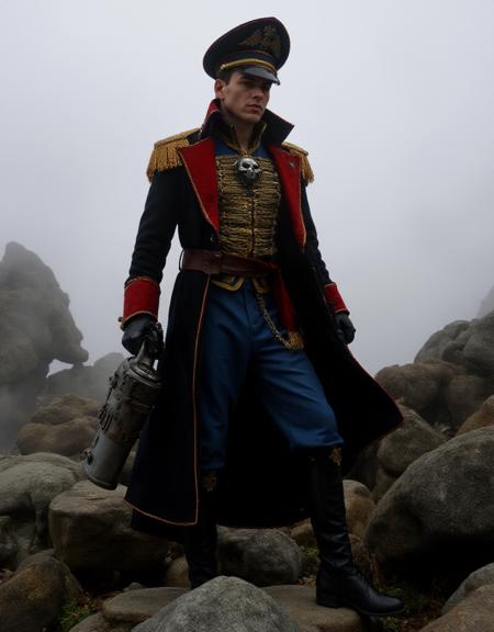 Warhammer 40K Commissar style - Flux1.D