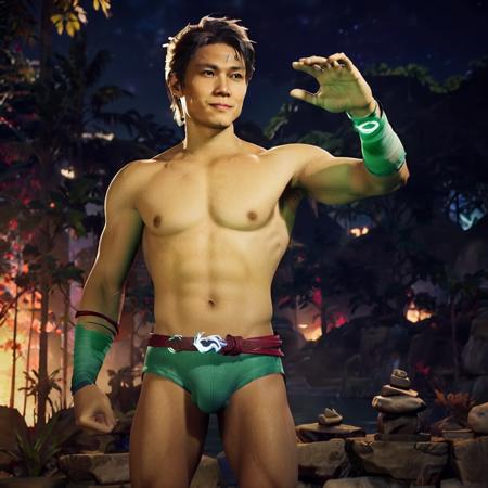 MK1 Shirtless Raiden